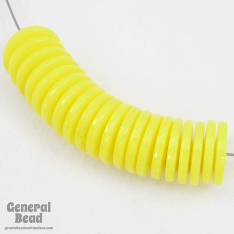 14mm Yellow Disc-General Bead