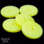 14mm Yellow Disc-General Bead