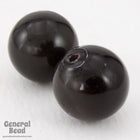 16mm Shiny Black Bead-General Bead