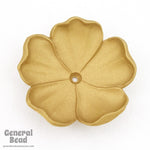38mm Matte Gold Flower-General Bead