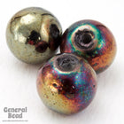 12mm Oil Slick Bead (4 pcs) #4546-General Bead