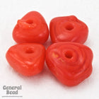 8mm Coral Triangle Chip Bead (50 Pcs) #4555-General Bead