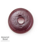 20mm Transparent Amethyst Donut (10 Pcs) #4557-General Bead
