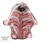 18mm Amethyst Lampwork Fish Bead (10 Pcs) #4568-General Bead