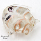 18mm Clear Lampwork Fish Bead (10 Pcs) #4570-General Bead