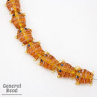 20mm Topaz Lampwork Frog Bead (6 Pcs) #4572-General Bead