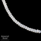 5mm Opal White Tulip Bead (50 Pcs) #4582-General Bead