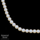 8mm Matte Mystic White Bead (25 Pcs) #4592-General Bead