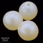 8mm Matte Mystic White Bead (25 Pcs) #4592-General Bead