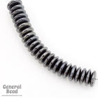 12mm Hematite Rondelle (12 Pcs) #4596-General Bead