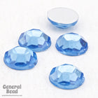 8mm Light Sapphire Acrylic Rhinestone-General Bead