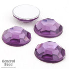 10mm Light Purple Acrylic Rhinestone-General Bead