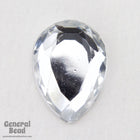 13mm x 18mm Faceted Crystal Teardrop Cabochon-General Bead