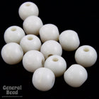 4mm Seamless Grey Vintage Lucite Bead (50 Pcs) #4651-General Bead