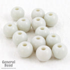 4mm Seamless Grey Vintage Lucite Bead (50 Pcs) #4651-General Bead