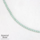 4mm Seamless Pale Sage Vintage Lucite Bead (50 Pcs) #4652-General Bead
