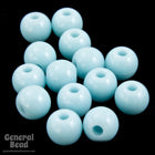 4mm Seamless Light Aqua Vintage Lucite Bead (50 Pcs) #4653-General Bead