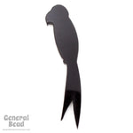 15mm x 60mm Black Parrot Blank-General Bead