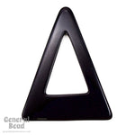 40mm x 60mm Black Open Triangle Blank-General Bead