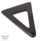 40mm x 60mm Black Open Triangle Blank-General Bead