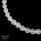 15mm Matte Crystal Heart Leaf (25 Pcs) #4683-General Bead