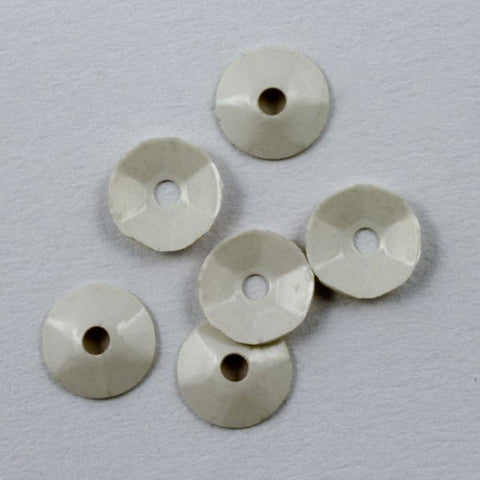 4mm White Sequin-General Bead