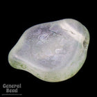 12mm Matte Green Watercolor Petal Leaf (6 Pcs) #4690-General Bead