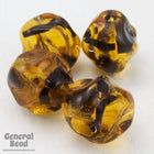 7mm Tortoiseshell Baroque Bead (25 Pcs) #4705-General Bead
