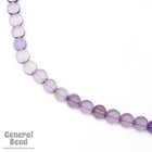 8mm Transparent Tanzanite Flat Circle Bead Strand-General Bead