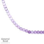 6mm Transparent Tanzanite Flat Circle Bead Strand-General Bead