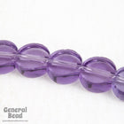 6mm Transparent Tanzanite Flat Circle Bead Strand-General Bead