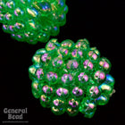 15mm Green AB Berry Bead-General Bead
