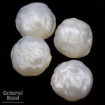 10mm Bumpy Pearly White Bead-General Bead