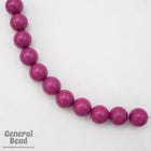 12mm Violet Vintage Lucite Bead-General Bead