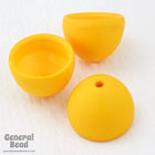 10mm Yellow Orange Bead Cap (10 Pcs) #4775-General Bead
