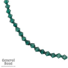 8mm Hunter Green Plastic Bicone (25 Pcs) #4783-General Bead