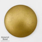 35mm Matte Bronze Vintage Low Dome Cabochon-General Bead