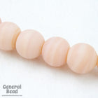 8mm Matte Opaque Light Rose Bead (50 Pcs) #4821-General Bead
