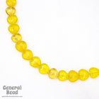 12mm Transparent Yellow Heart (6 Pcs) #4832-General Bead