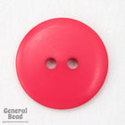 20mm Dark Pink Button #4851-General Bead