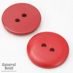 20mm Red Button #4852-General Bead