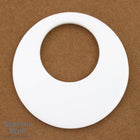 50mm Opaque White Hoop Blank-General Bead