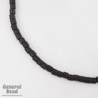 5mm Black Tile Bead (50 Pcs) #4925-General Bead