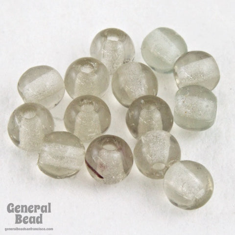 3mm Transparent Grey Bead (200 Pcs) #4935-General Bead