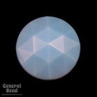 10mm Opaque Aqua Cabochon (6 Pcs) #4952-General Bead