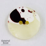 20mm Faux Mother of Pearl Button #4956-General Bead