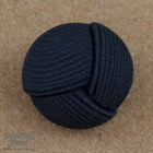 15mm Matte Black Knot Button-General Bead