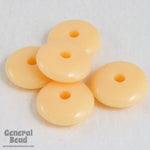 10mm Creamsicle Rondelle (10 Pcs) #4977-General Bead