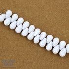 6mm Very Pale Grey Teardrop (100 Pcs) #4999-General Bead