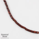 5mm Brown Wood Cylinder Bead-General Bead